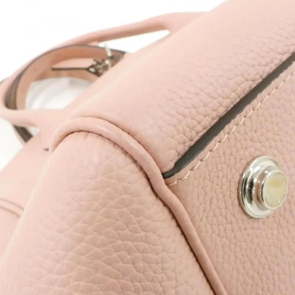 Louis Vuitton Mira Calf HandBag Rose Poudre Silver Metal Fittings